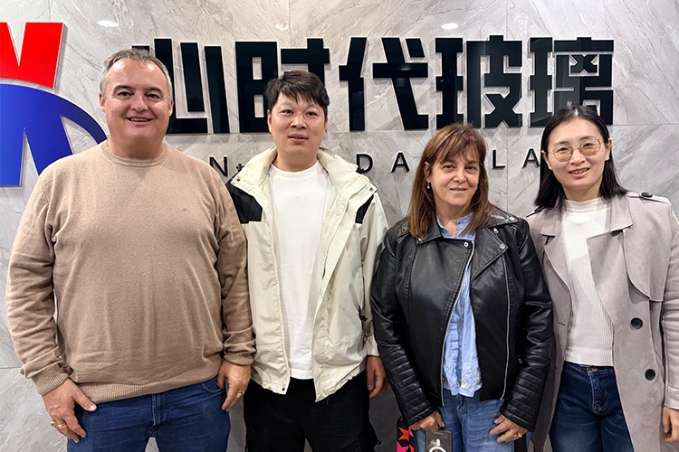 Overseas customer visiting our facility